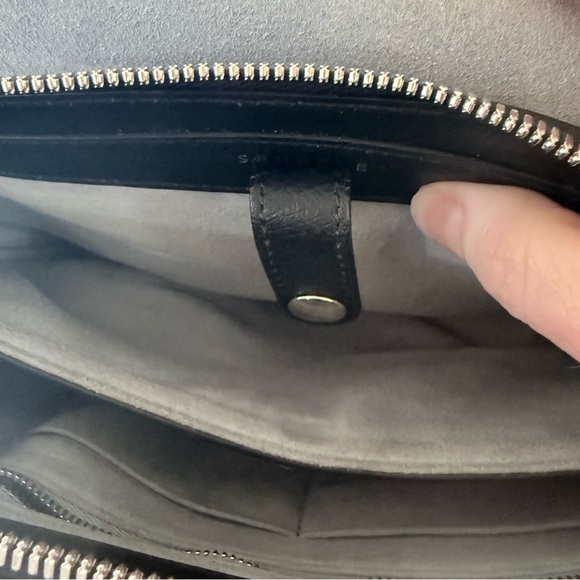 Stylish Black and White Women's Handbag - Picture 13 of 16